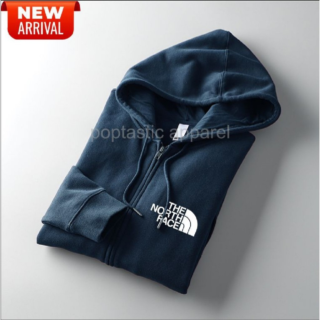 Hoodie Jumper Pria Premium TNF Terbaru 2024 Sweater Distro Zipper Ritsleting Aesthetic keren Motif S