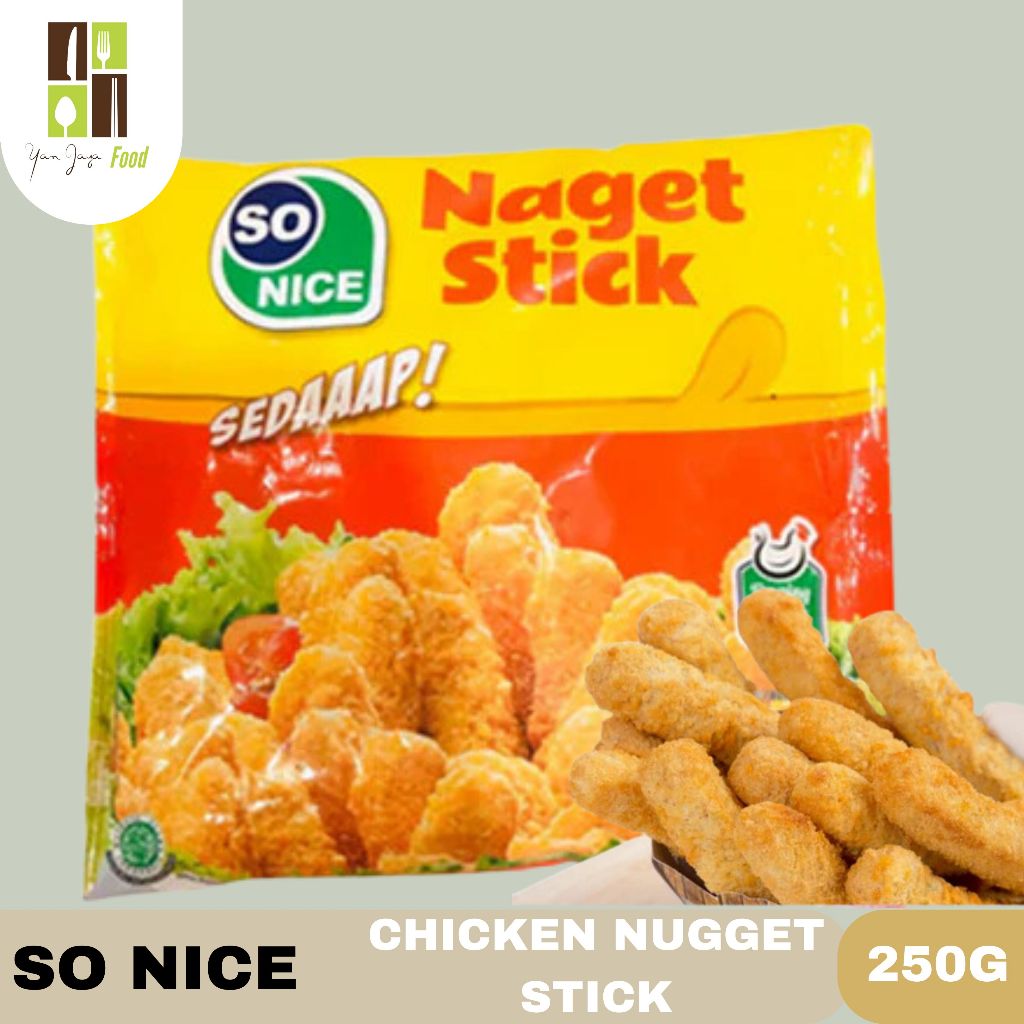 

So Nice Sedaaap!!! Nugget Stick Ayam / Nugget Ayam 250gr