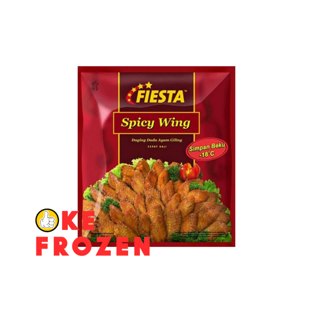 

FIESTA SPICY WING 500 GRAM / SAYAP AYAM BERBUMBU