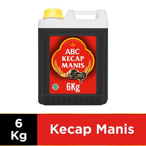 

ABC Kecap Manis Kemasan Jerigen 6 kg