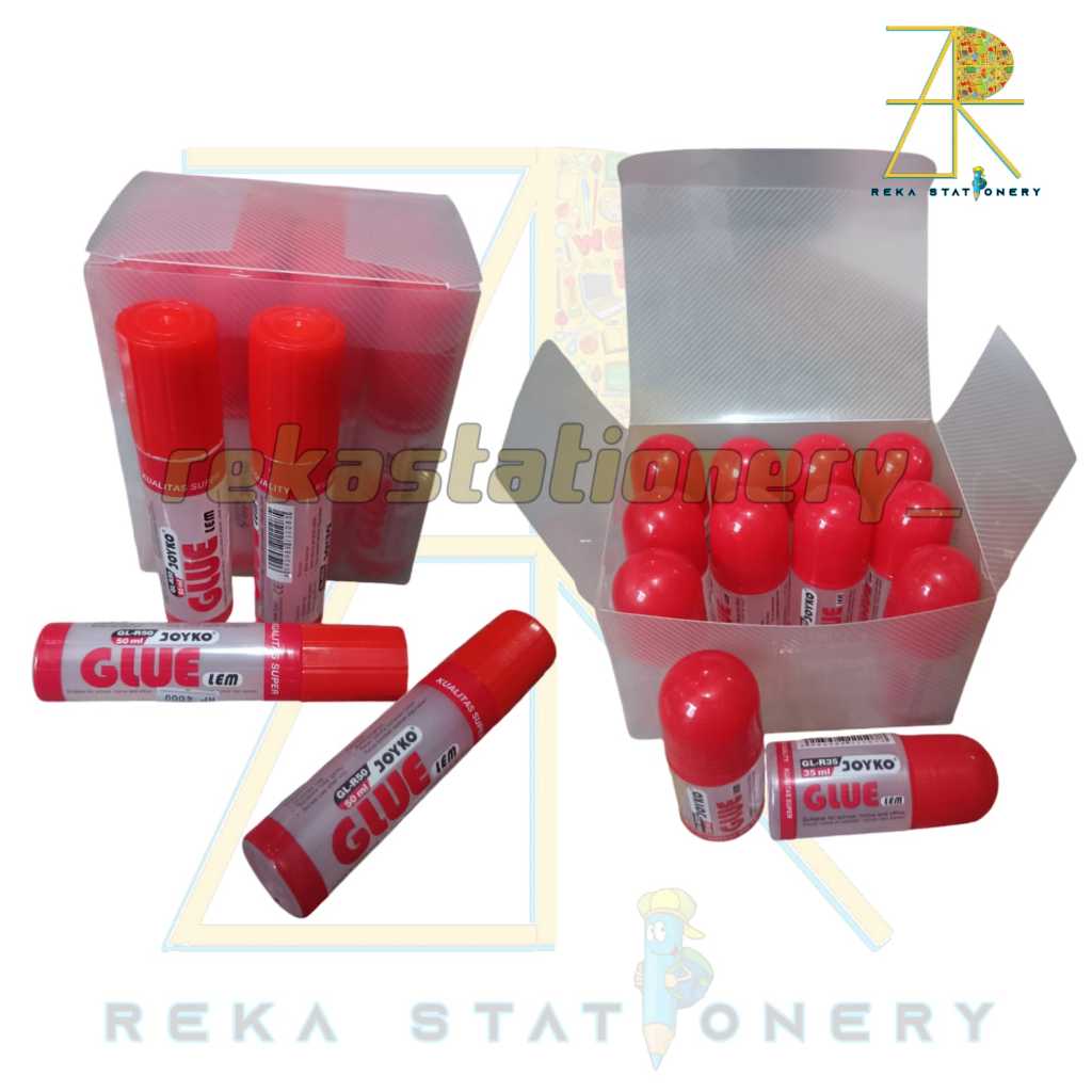 

Liquid Glue Lem Kertas / Lem Cair / Lem Joyko GL-R35 / GL-R50