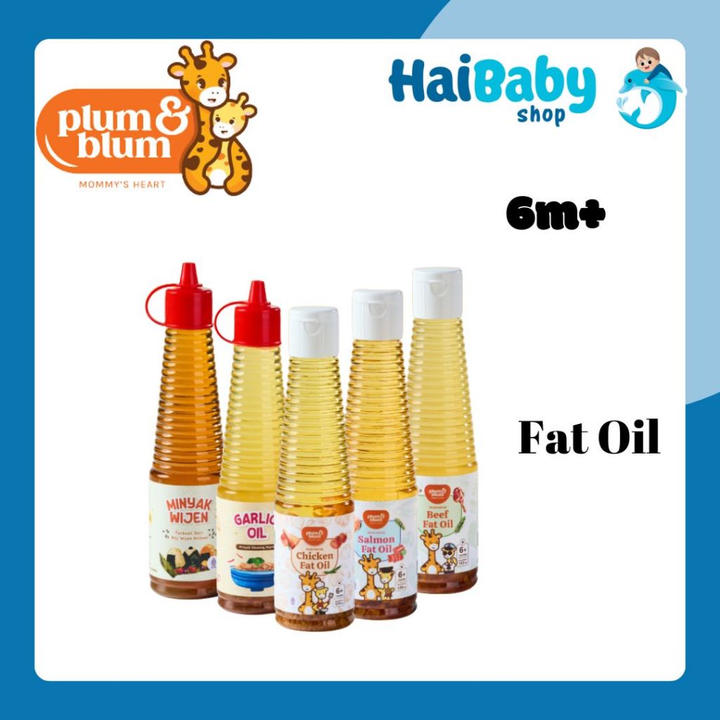 

Plum & Blum Chicken Fat Oil Beef Fat Oil Minyak Mpasi BB Booster - 133 ml