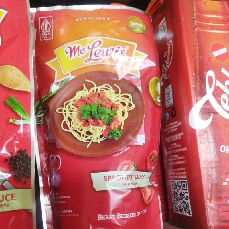 

Mc Lewis saus spaghetti 310gr