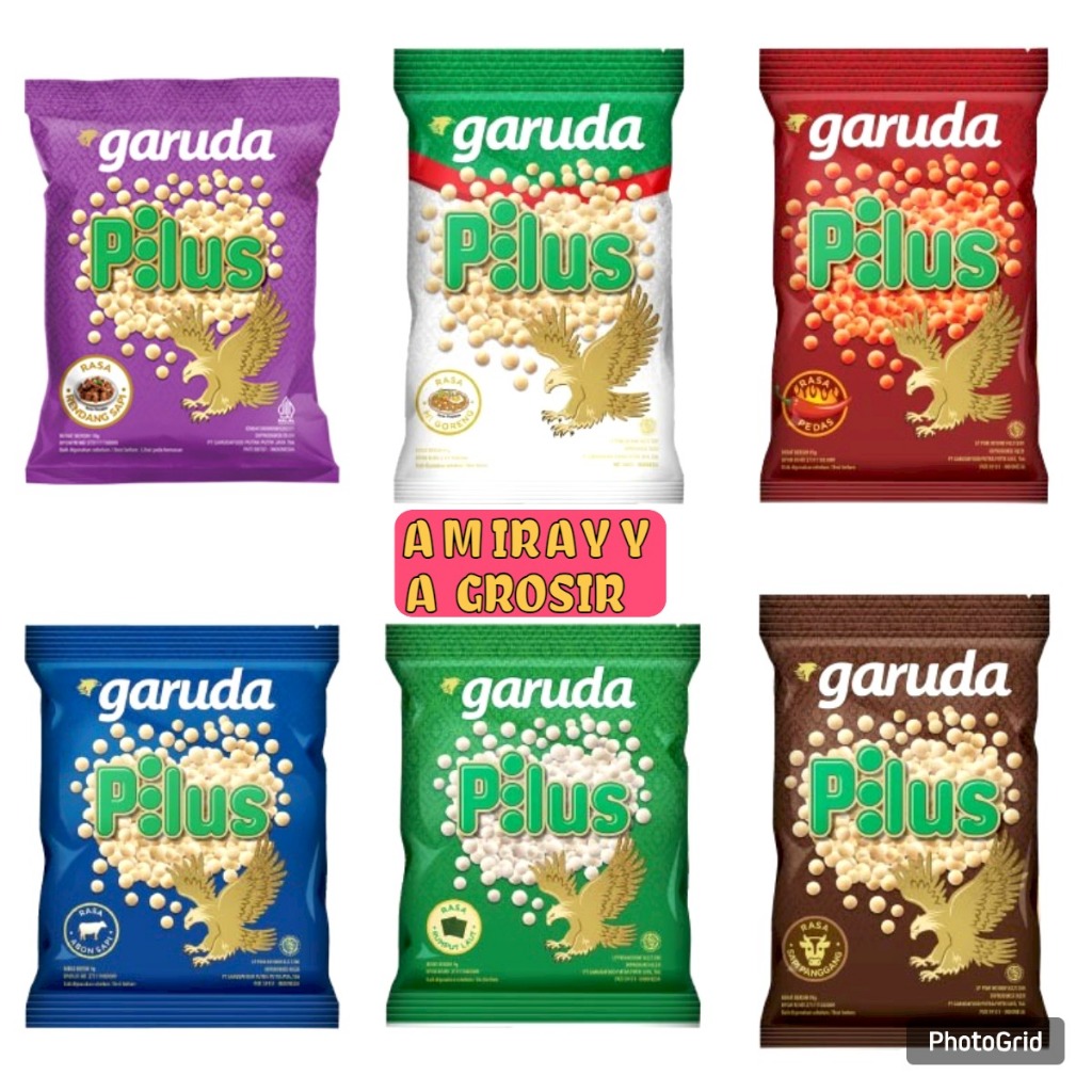 

PILUS GARUDA ALL VARIAN 1 RENCENG 10 SACHET 500 RASA RUMPUT LAUT SAPI PANGGANG PEDAS ABON / 1000 RASA RENDANG MI GORENG