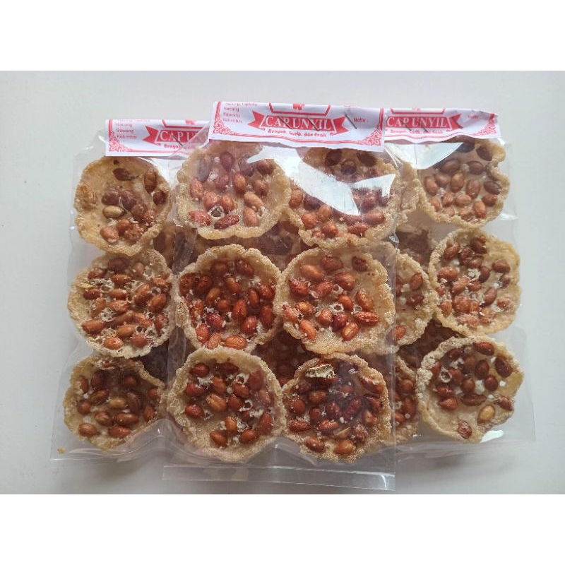 REMPEYEK KACANG TANAH | PEYEK KACANG BULAT | PEYEK KACANG FULL BULAT MINI | Kemasan 60 gram