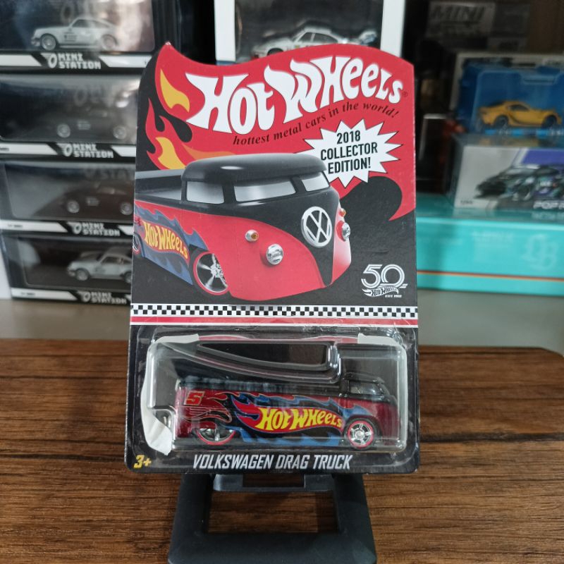 hotwheels volkswagen drag truck Colector edition 2018