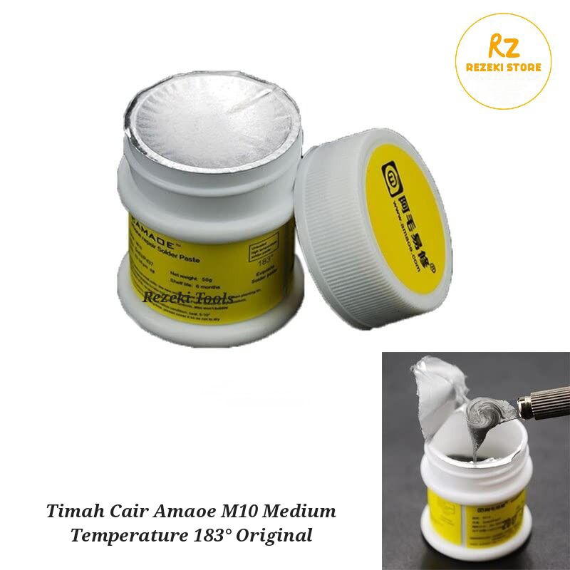 Timah Cair Amaoe M10 Medium Temperature 183° Original