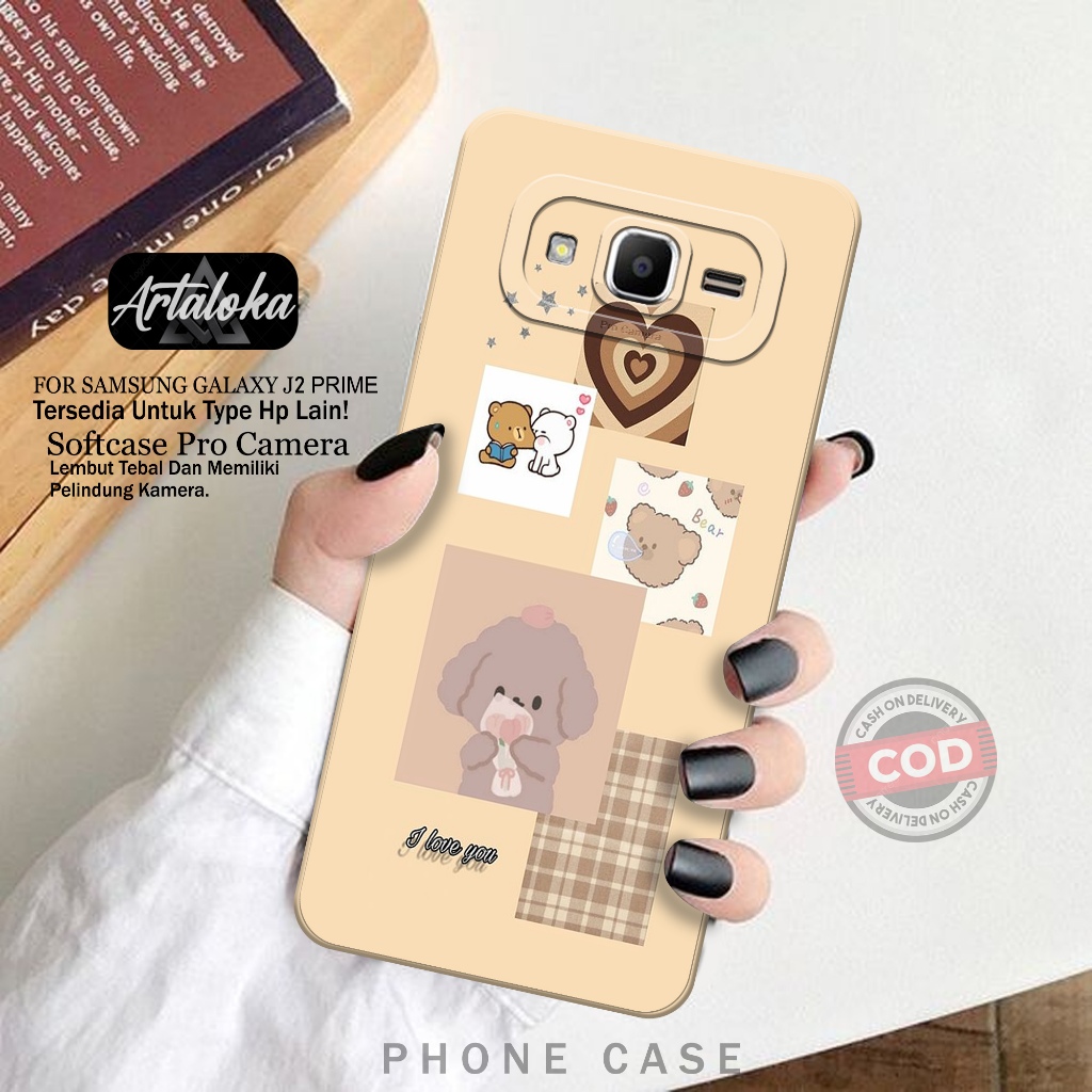 Softcase Hp Samsung Galaxy J2 Prime Fashion Case Kartun Case Samsung Galaxy J2 Prime Silikon TPU Pro