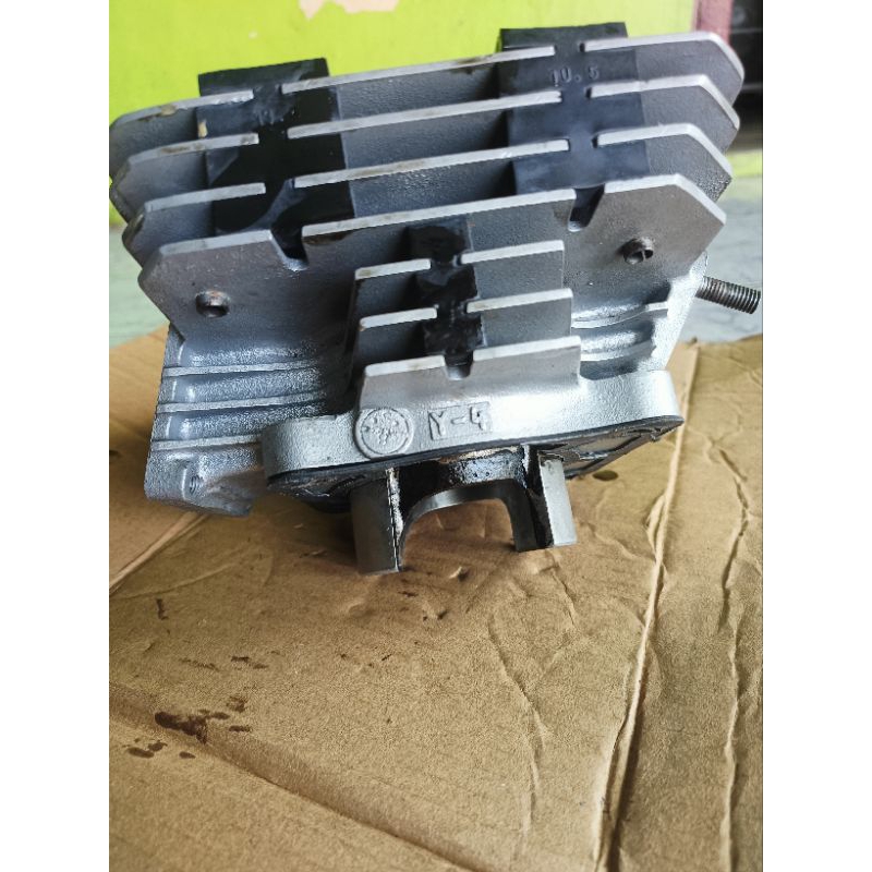 BLOK SEHER BORING RX KING Y4 ORIGINAL OS 125 padat sudah di vapor blasting bersih