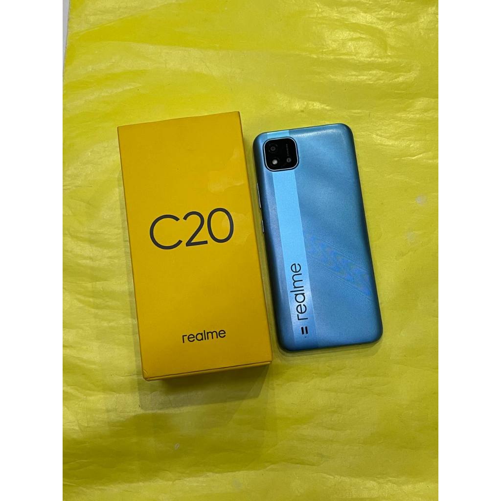 REALME C20 2/32GB SECOND HP BOX ADAPTOR