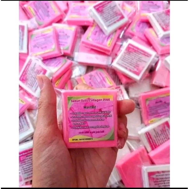 sabun susu collagen pink