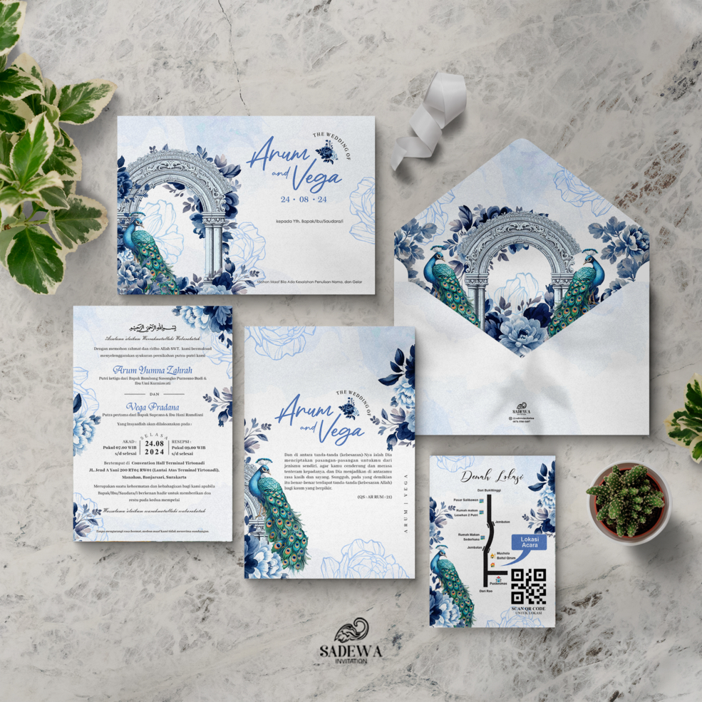 Undangan Softcover & Hardcover | Premium Wedding Invitation • Elegant & Simple