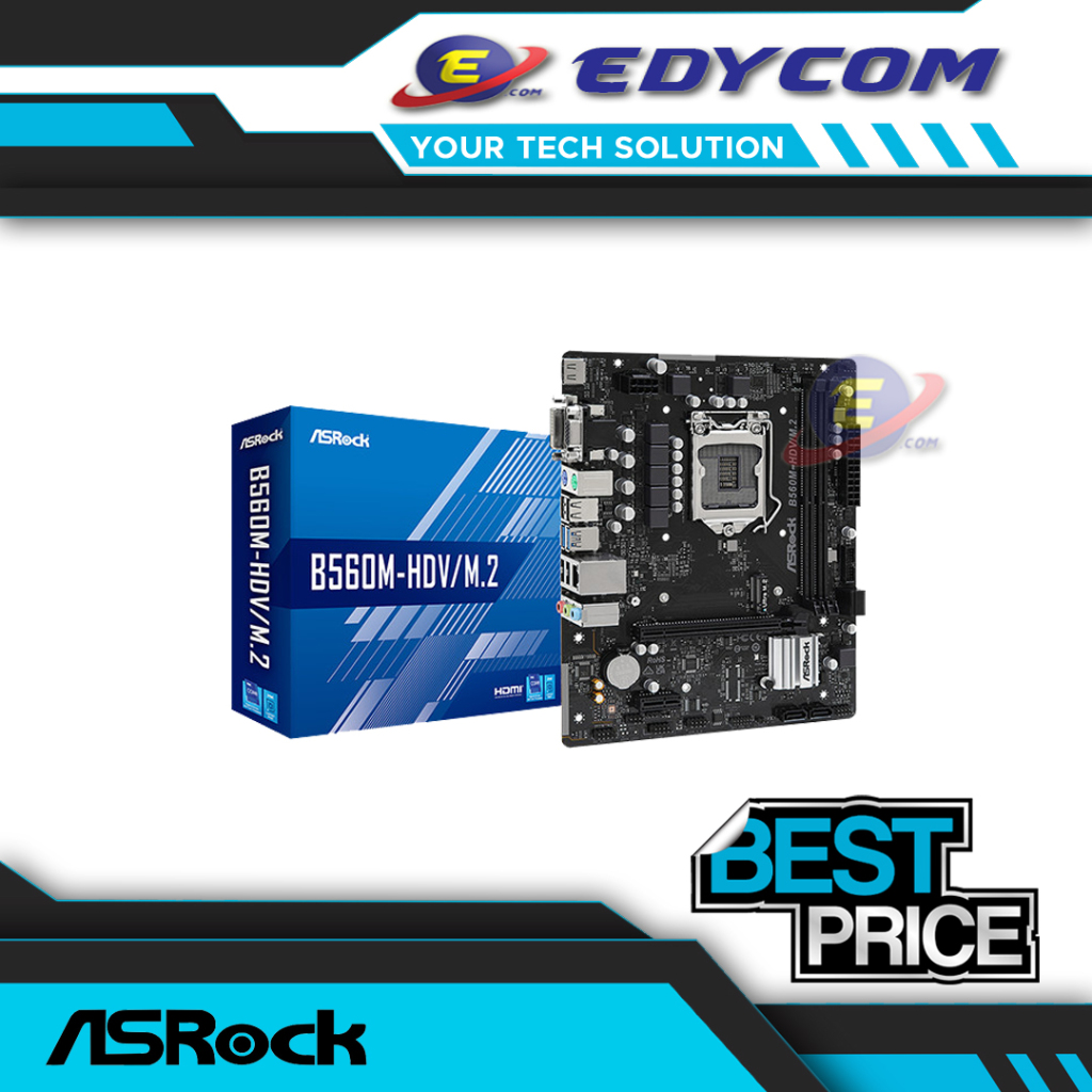 Motherboard Asrock B560M-HDV/M2 Socket LGA1200
