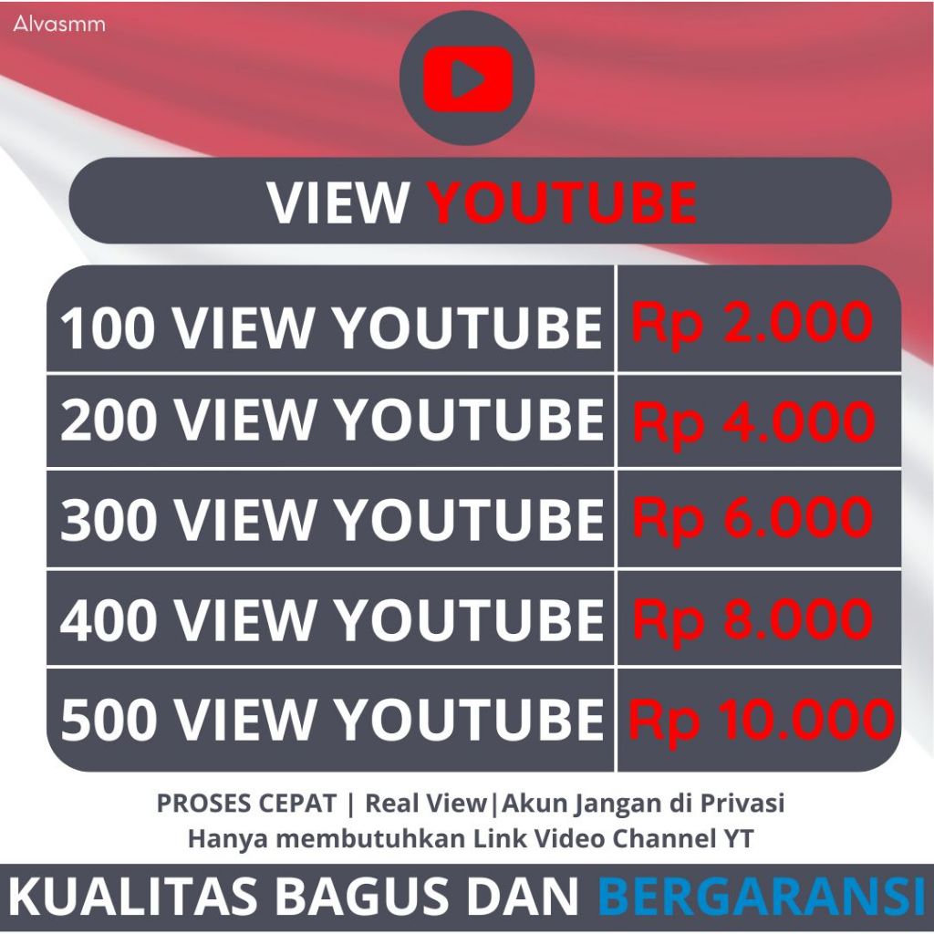 VIEW YOUTUBE MURAH VIDEO VIEW YT