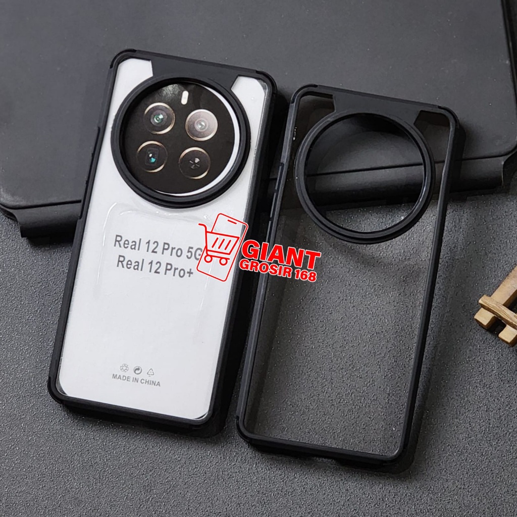 Realme 12 Pro Realme 12 Pro Plus Clear Case Hybrid Shockproof Anti Fall Transparan Realme 12 Pro Rea