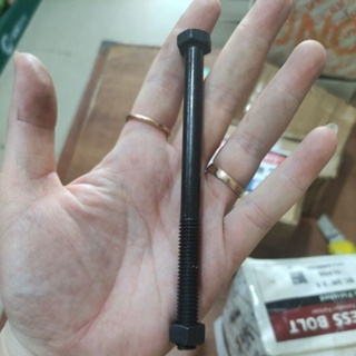 BAUT 3HUN x 5" /baut 3hun 12,5cm / baut hitam 3/8x 5in ( 12,5cm ) baut 3/8 baut mata bor 10mm / baut