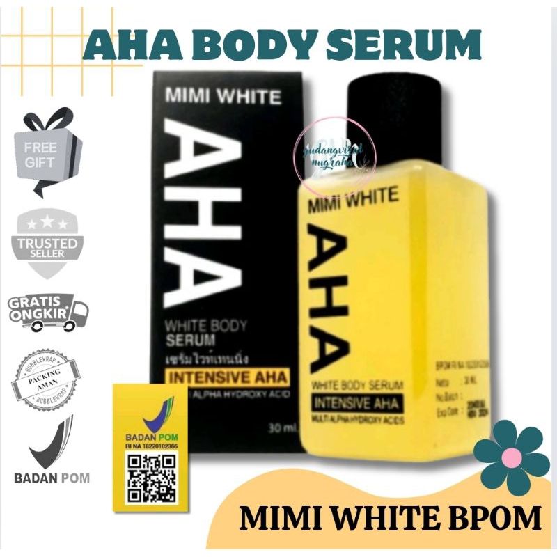 ~GVN~ MIMI WHITE BPOM AHA MIMI BODY SERUM MIMI WHITE