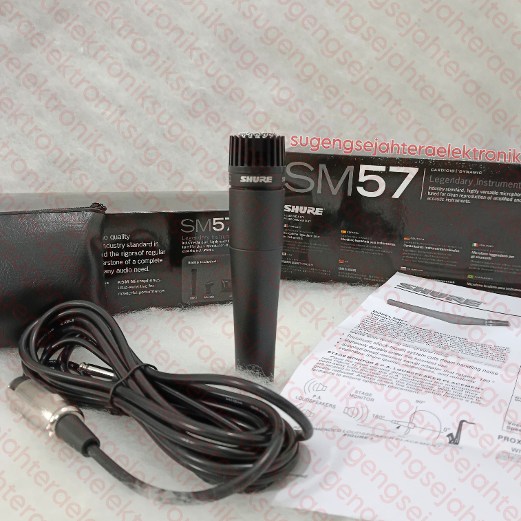 Microphone Kabel SM-57 Mic Instrument Mikrofon Shure