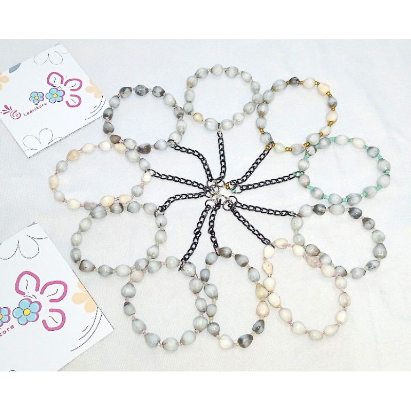 Gelang Biji Jali | DIY Gelang | Gelang Unik Handmade | Biji - bijian Alam | Gelang Lucu