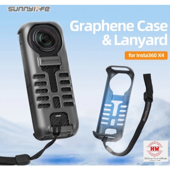 Sunnylife Graphene Case High Thermal Conductivity Protective Insta360 X4
