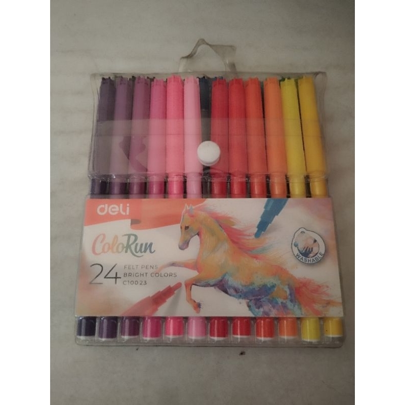 

spidol warna Deli 24 warna