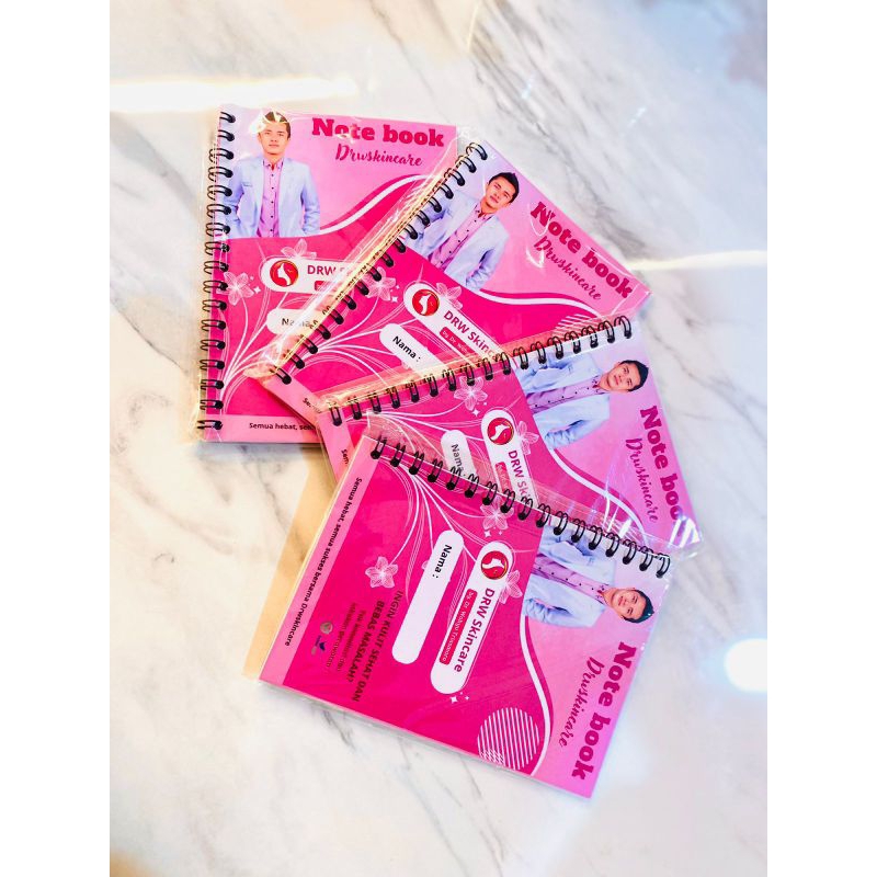 

note book drwskincare