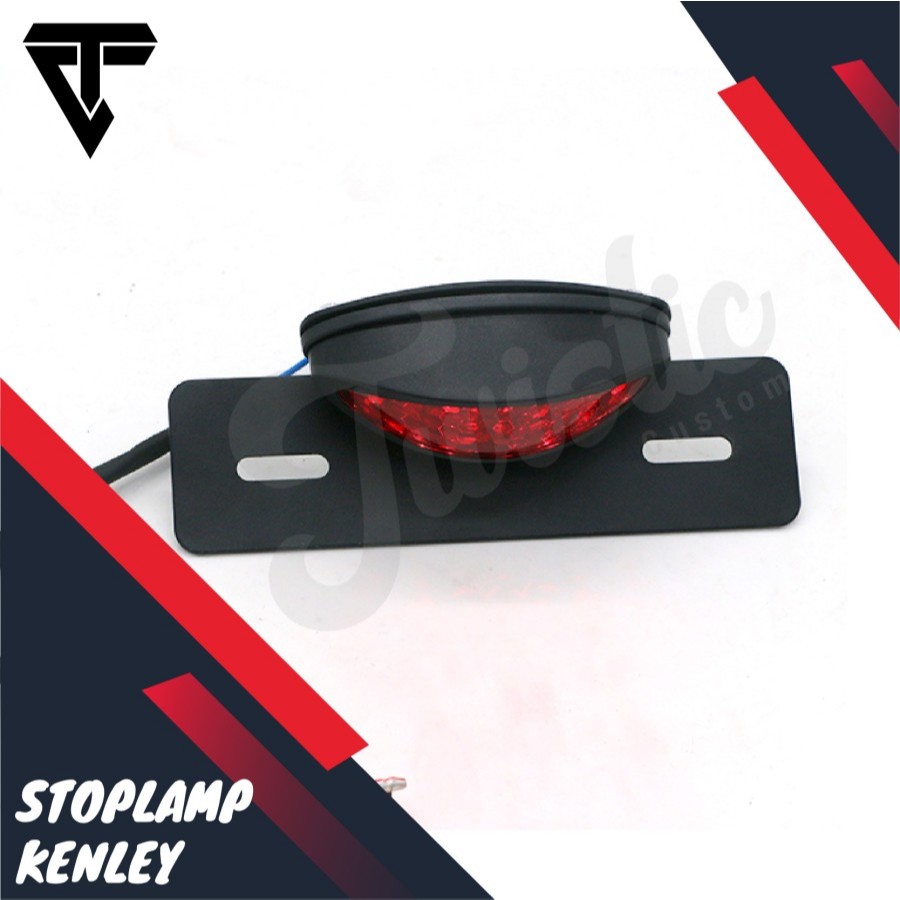 Stoplamp Lampu Rem Belakang LED Kenley Motor Universal W175 Benelli