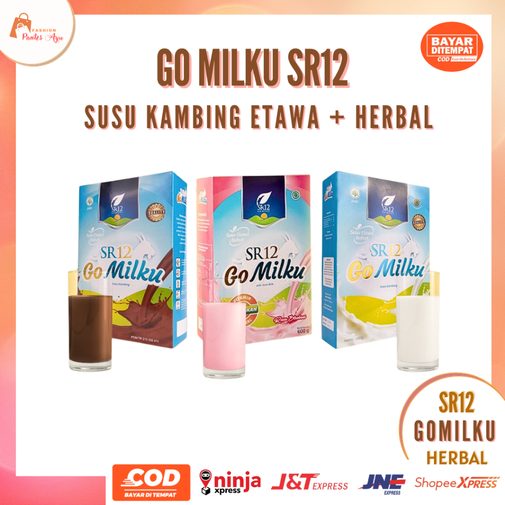 

GOMILKU SR12 SUSU KAMBING ETAWA UNTUK KESEHATAN DAN IMUNITAS PROMIL BUMIL BUSUI HALAL BPOM