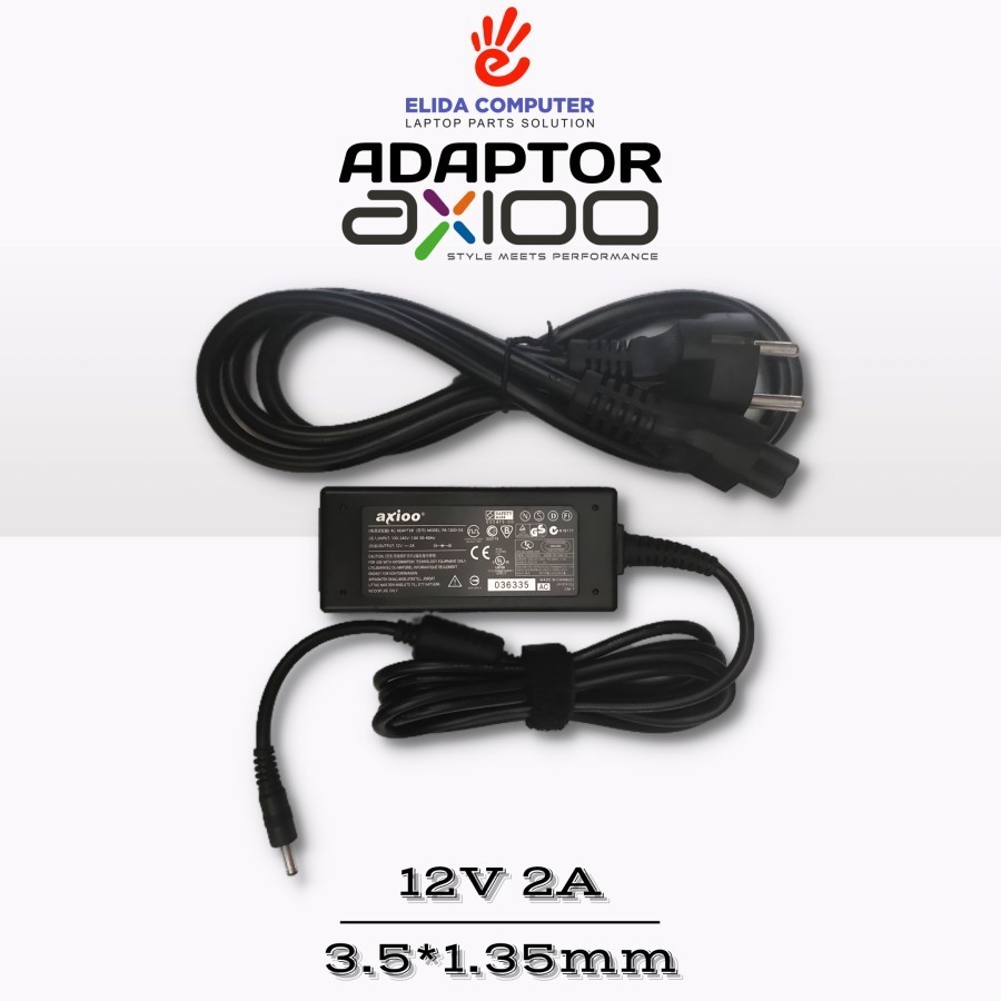 Adaptor Charger Axioo Mybook 14 12V 2A AXIOO MYBOOK 10 11plus 11G 14 14plus 14E 14F 14G 14H