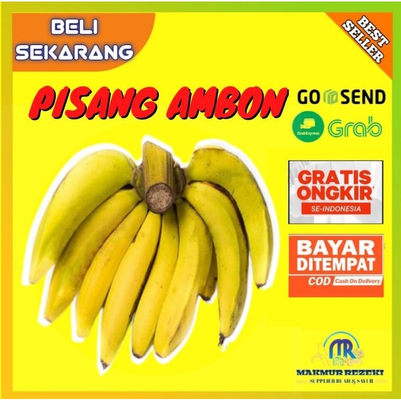 

pisang Ambon l 1,sisir l Mateng mentah super