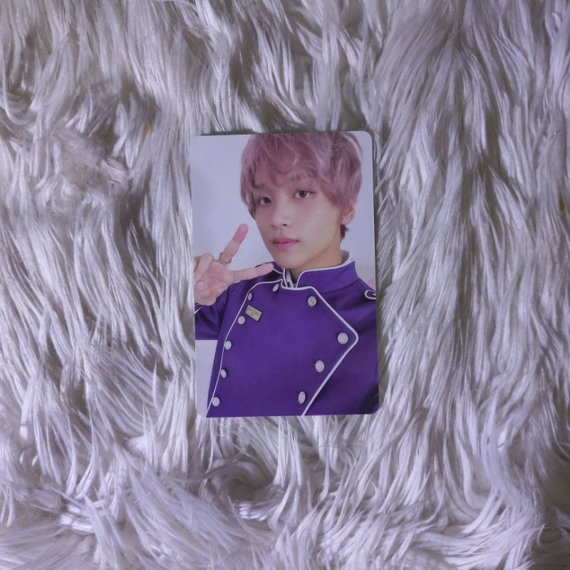 photocard official nct dream sg22 haechan hotel selca keycard season's greetings 2022