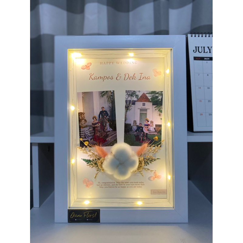 GIFT FRAME 3D // GIFT WEDDING
