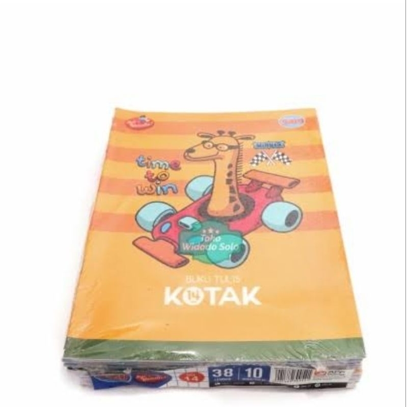 

BUKU TULIS KOTAK SIDU SQ 14 38 LEMBAR | BUKU TULIS SIDU KOTAK BESAR SQ 14 38 LEMBAR | 1 PACK = 10 BUKU