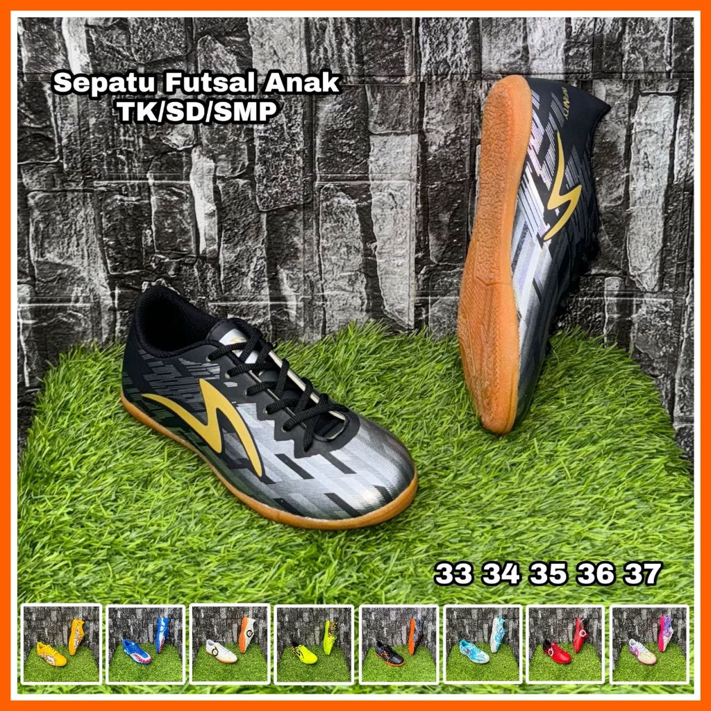 Sepatu Futsal Untuk Anak Laki Laki SD SMP Sepatu Futsal Anak Keren Model Terbaru Sepatu Futsal Anak 