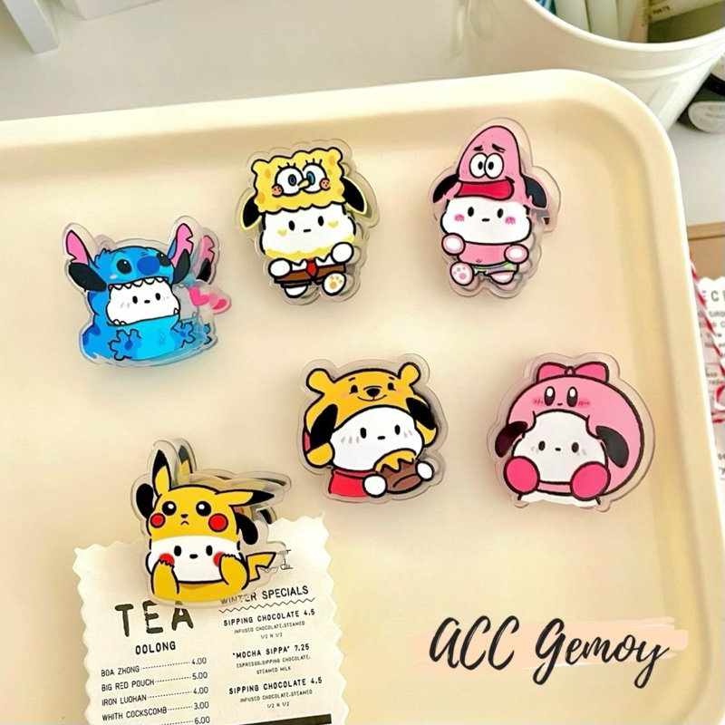 

✨ACC GEMOY✨ Paper Clip Kertas Akrilik lucu Penjepit Kertas Toy Story Mickey Karakter Cartoon
