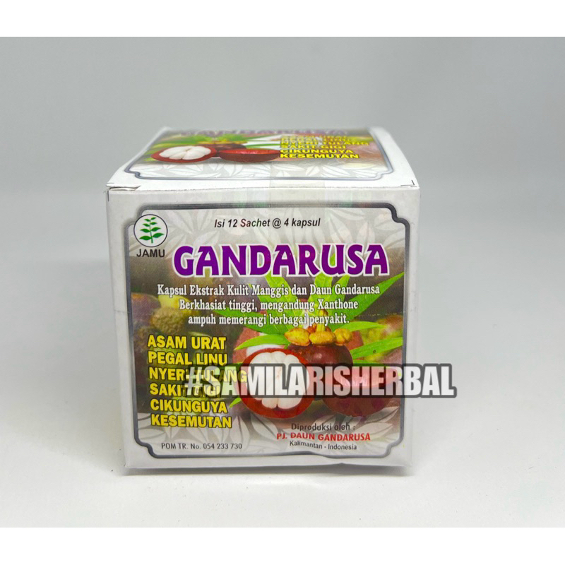 GANDARUSA KAPSUL ORIGINAL 100%