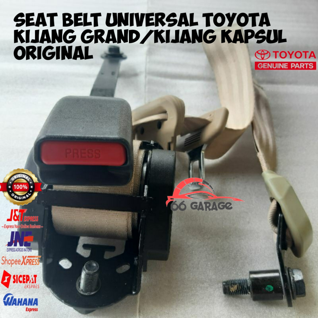 Seat Belt Universal Toyota Kijang Grand Kijang Kapsul Original