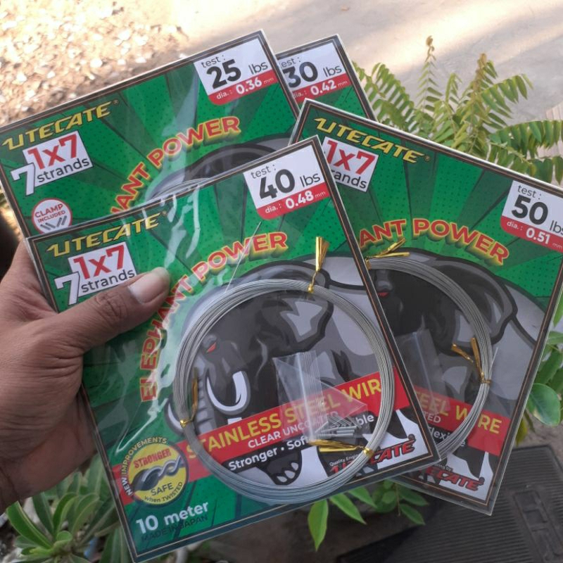 Neklin / Kawat Sling UTECATE 1x7 Panjang 10 M