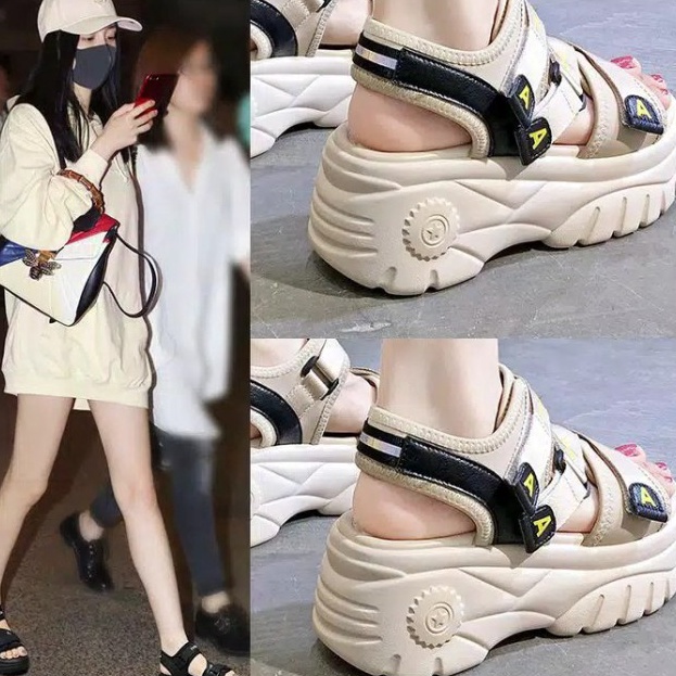 Terbaik Sandal Gunung Wanita Korea Sol Tinggi K19  KREAM 4
