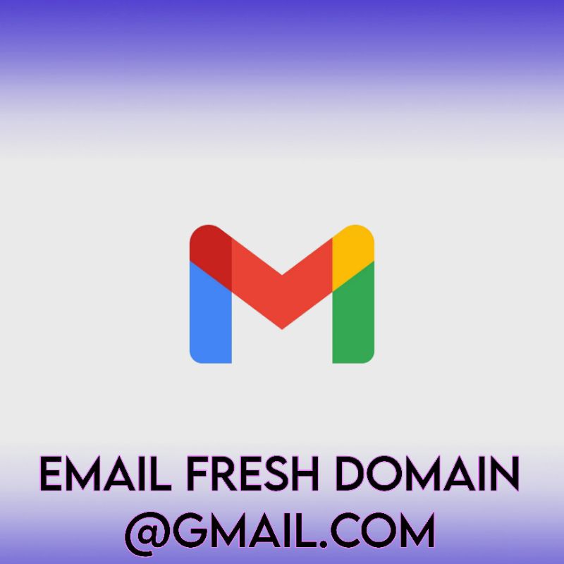 AKUN EMAIL FRESH DENGAN DOMAIN @GMAIL.COM| BERGARANSI
