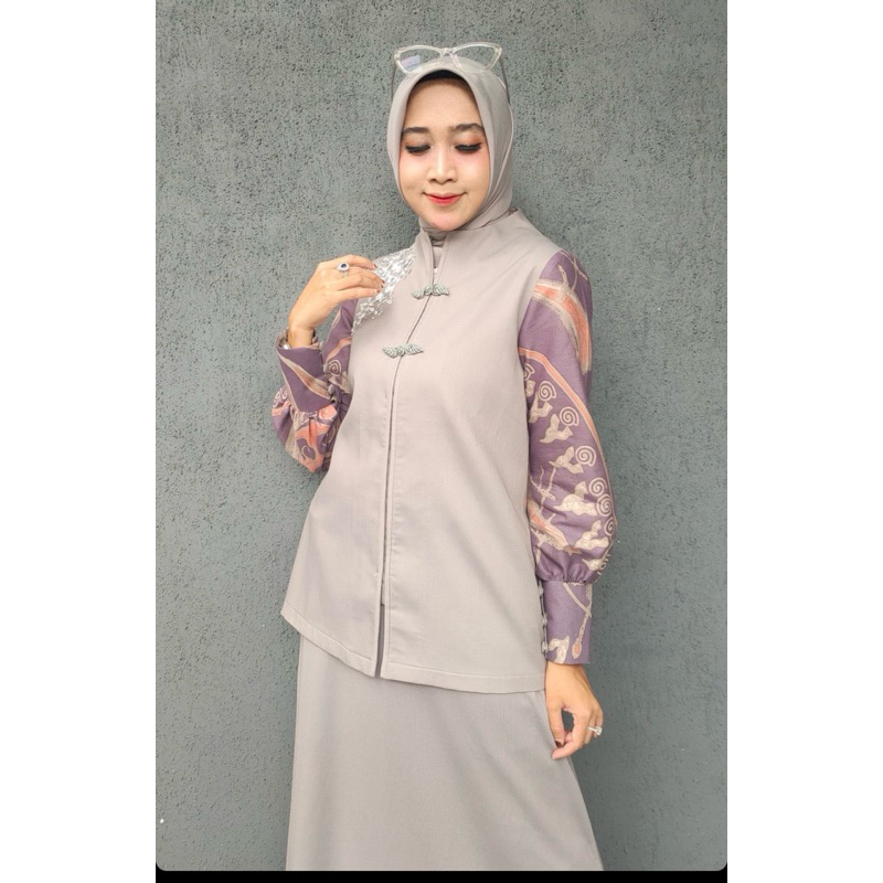 ATASAN BATIK CIREBON | atasan wanita batik katun promo