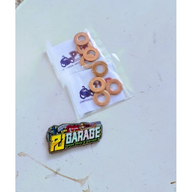 Ring kop tembaga Kuningan ring baut sunduk Kuningan gl Megapro Tiger gl100