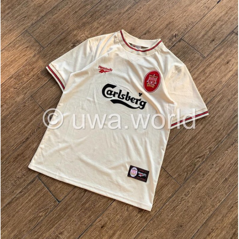 Jersey vtg football reebok liverpool away 1996/1997 official merchandise