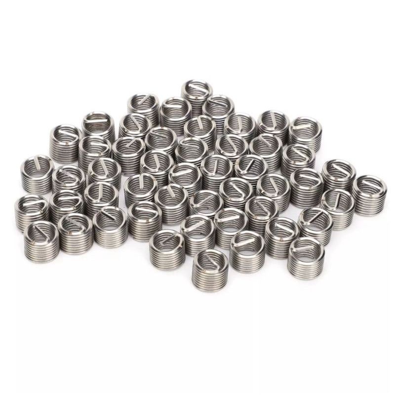 50Pcs Recoil M6x1 3D Recoil helicoil verbos baut kunci 10 recoil m6x1 3D perbaikan drat rusak