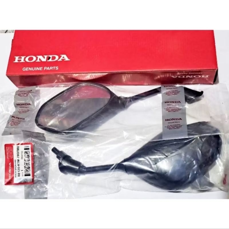 KACA SPION HONDA SUPRA X125 KHARISMA FIT NEW 1 SET KANAN KIRI  (( SPION KODE KTM KTM KTM)) KTM