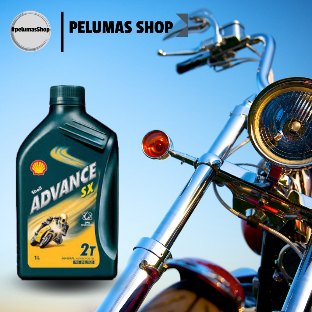 Shell Advance SX 2T Oli samping