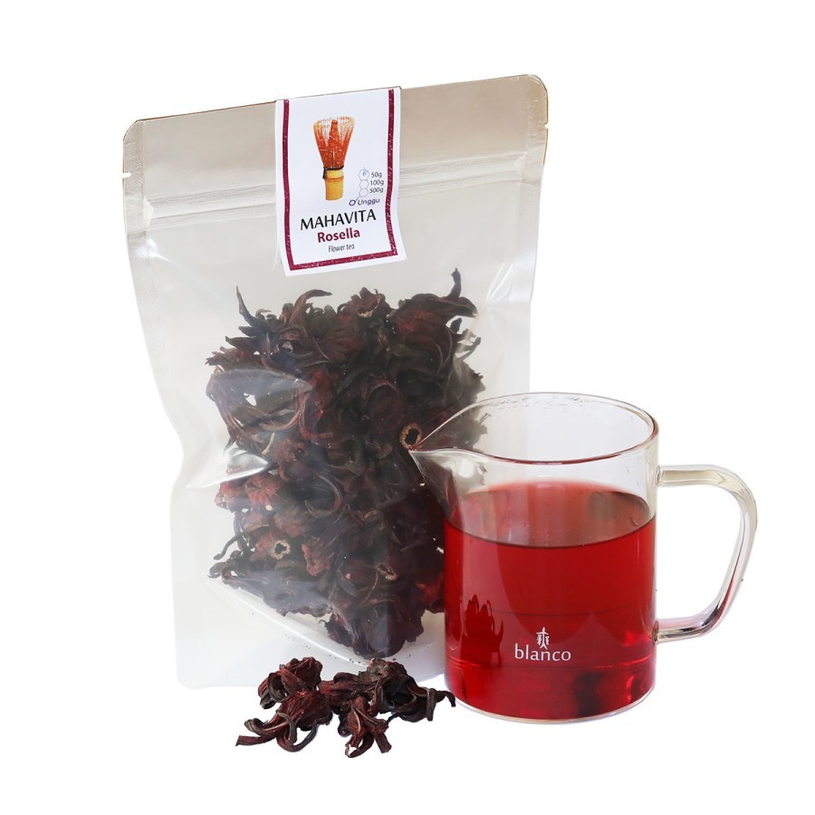 

Mahavita Rosella UNGGU teh bunga dried Hibiscus flower tea kering 100g