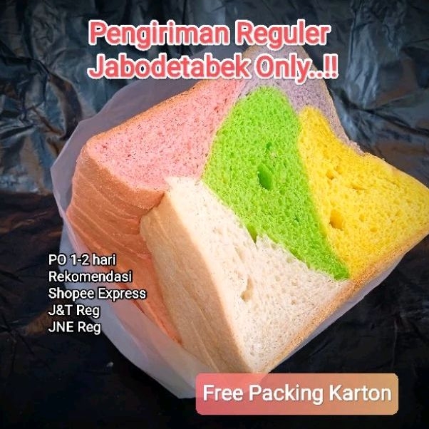 

Roti Tawar Pelangi Isi 10 Slice