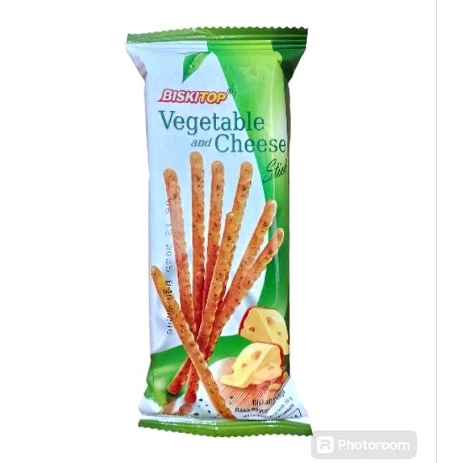 

BISKITOP VEGETABLE CHEESE STICK 50GR/STICK CHEESE SAYUR