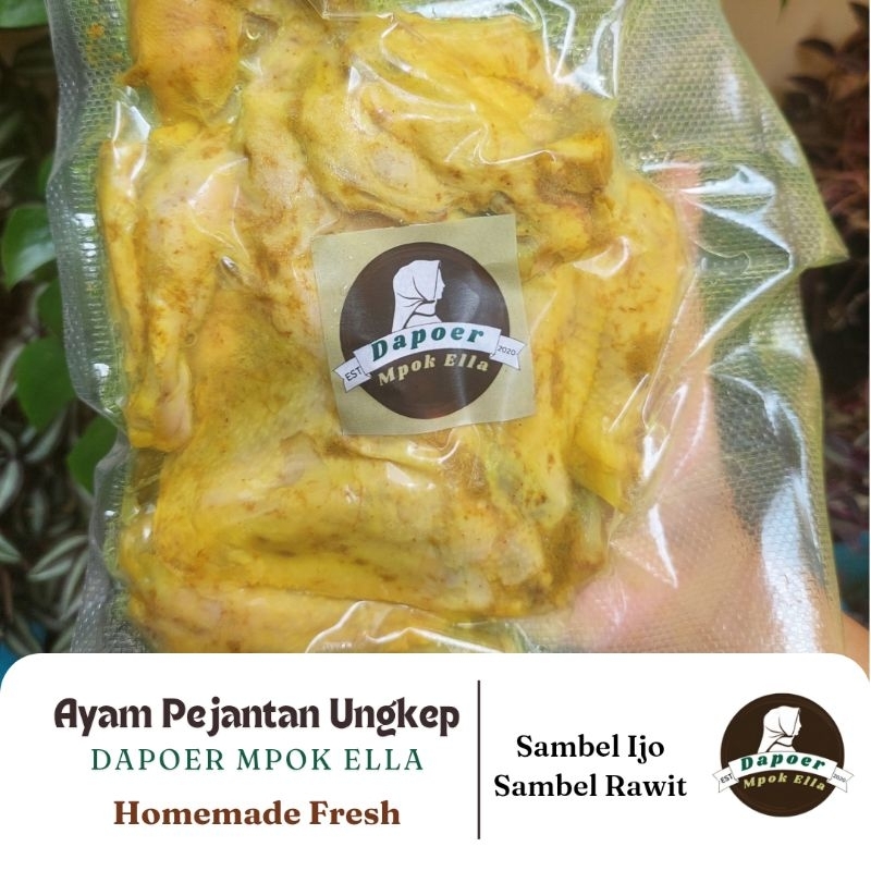 

Ayam Pejantan Ungkep (500gr) - Sambel Ijo/Rawit